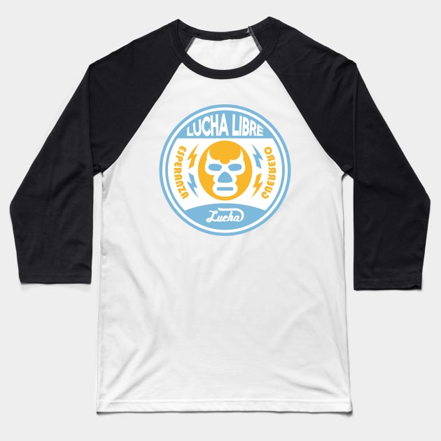 LUCHA LOGO#10 Baseball T-Shirt by RK58